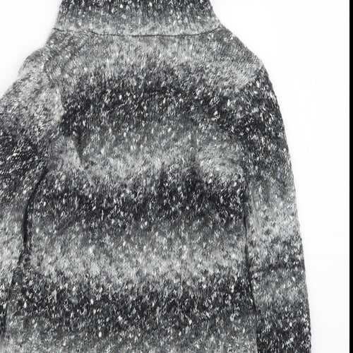 BHS Womens Grey  Knit Cardigan Jumper Size 12