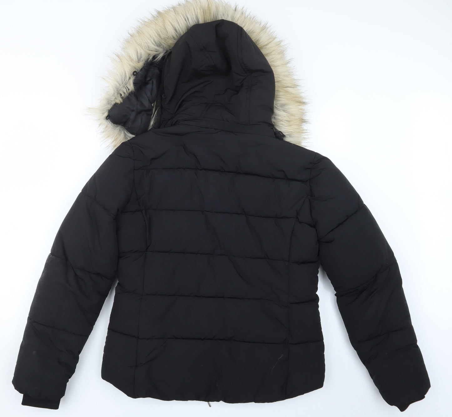 Topshop Womens Black   Jacket Coat Size 10