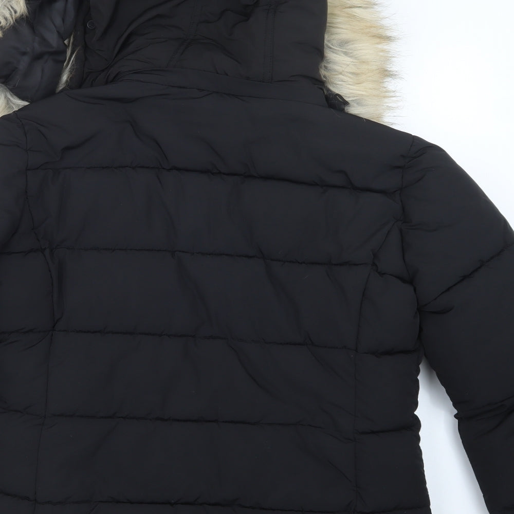 Topshop Womens Black   Jacket Coat Size 10