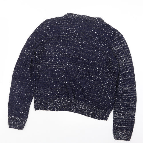TU Womens Blue  Knit Pullover Jumper Size 12