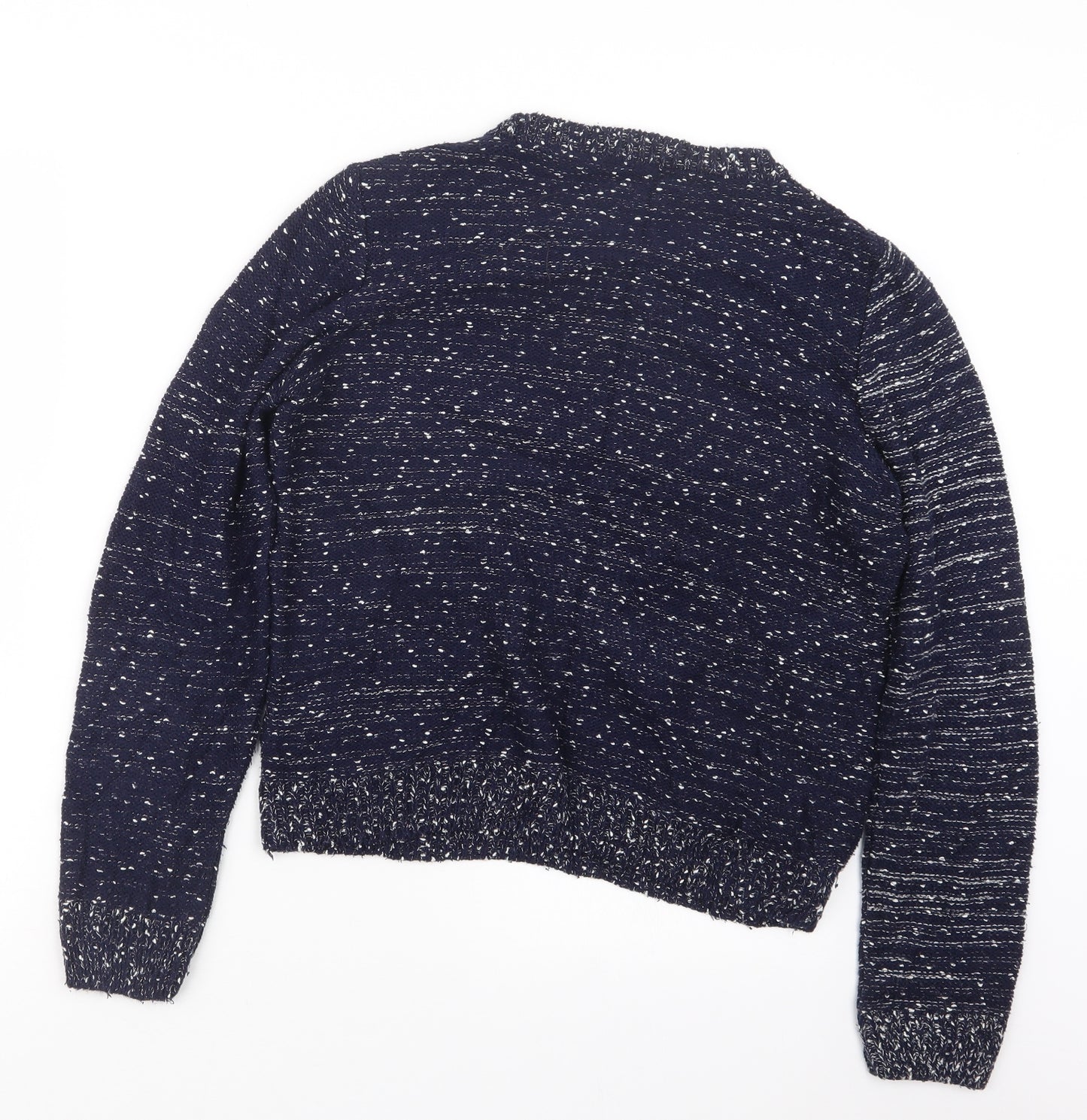 TU Womens Blue  Knit Pullover Jumper Size 12