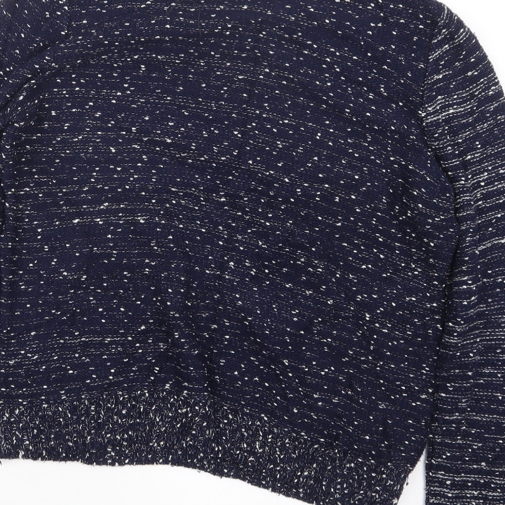 TU Womens Blue  Knit Pullover Jumper Size 12