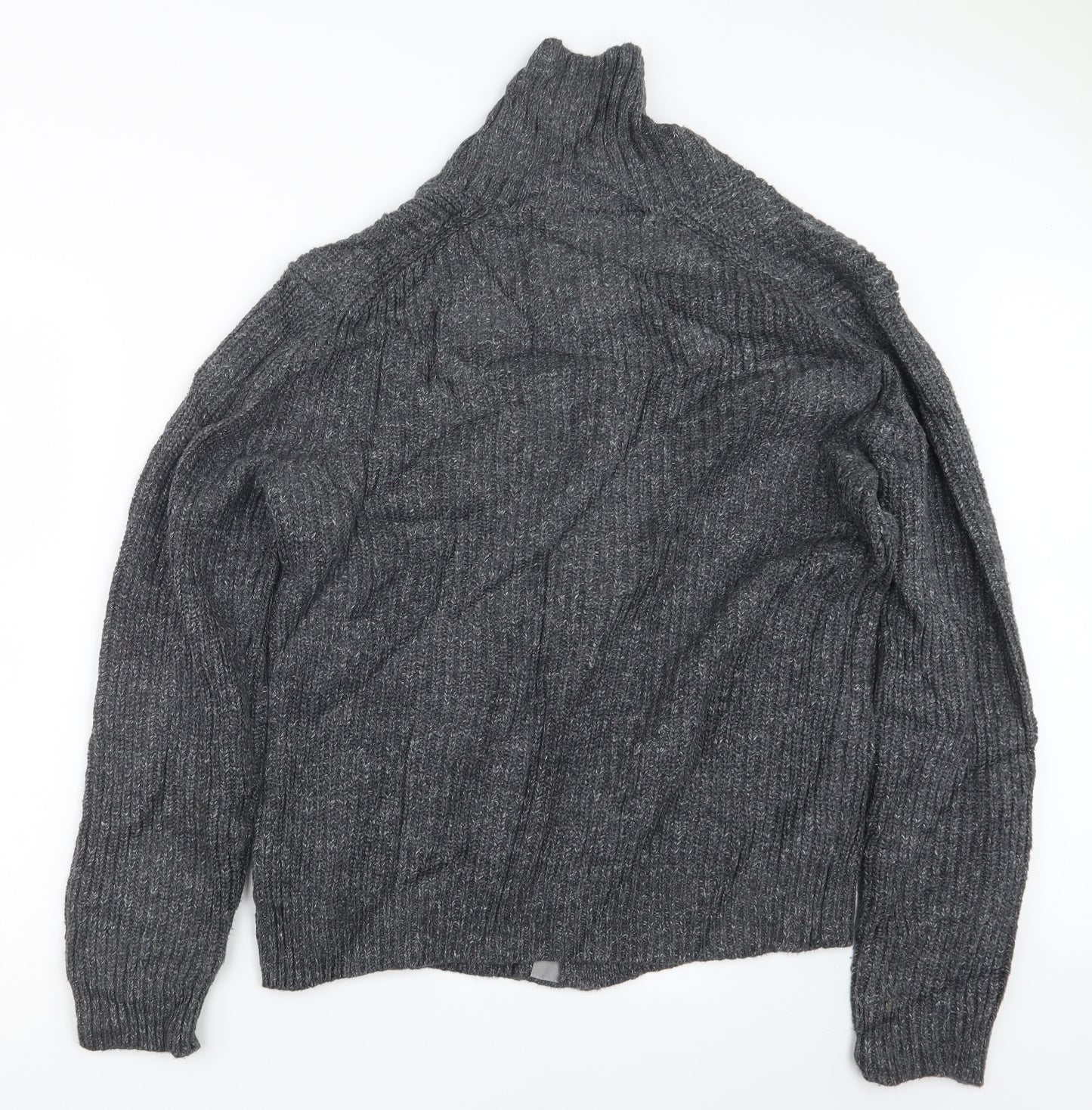 Gap Mens Grey  Knit Cardigan Jumper Size L