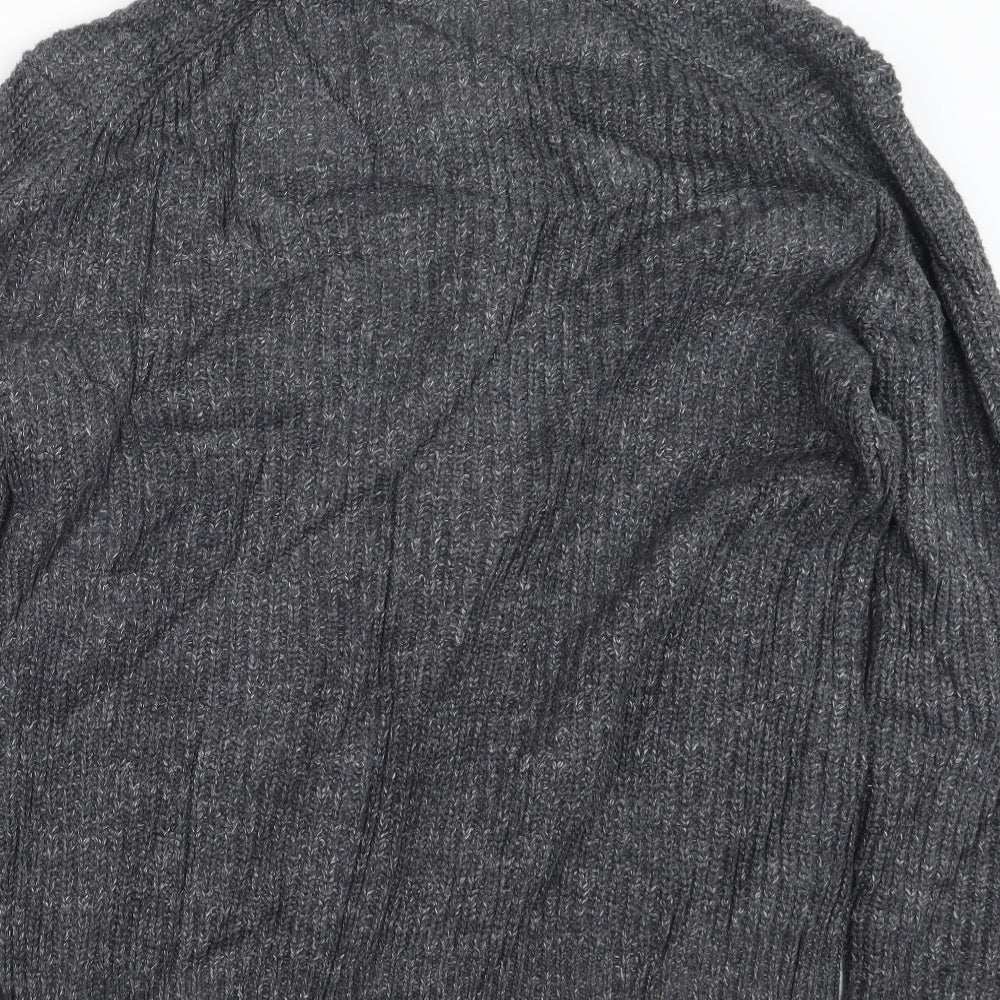 Gap Mens Grey  Knit Cardigan Jumper Size L