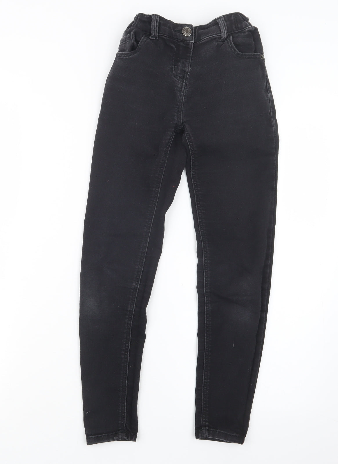 TU Boys Black  Denim Straight Jeans Size 10 Years