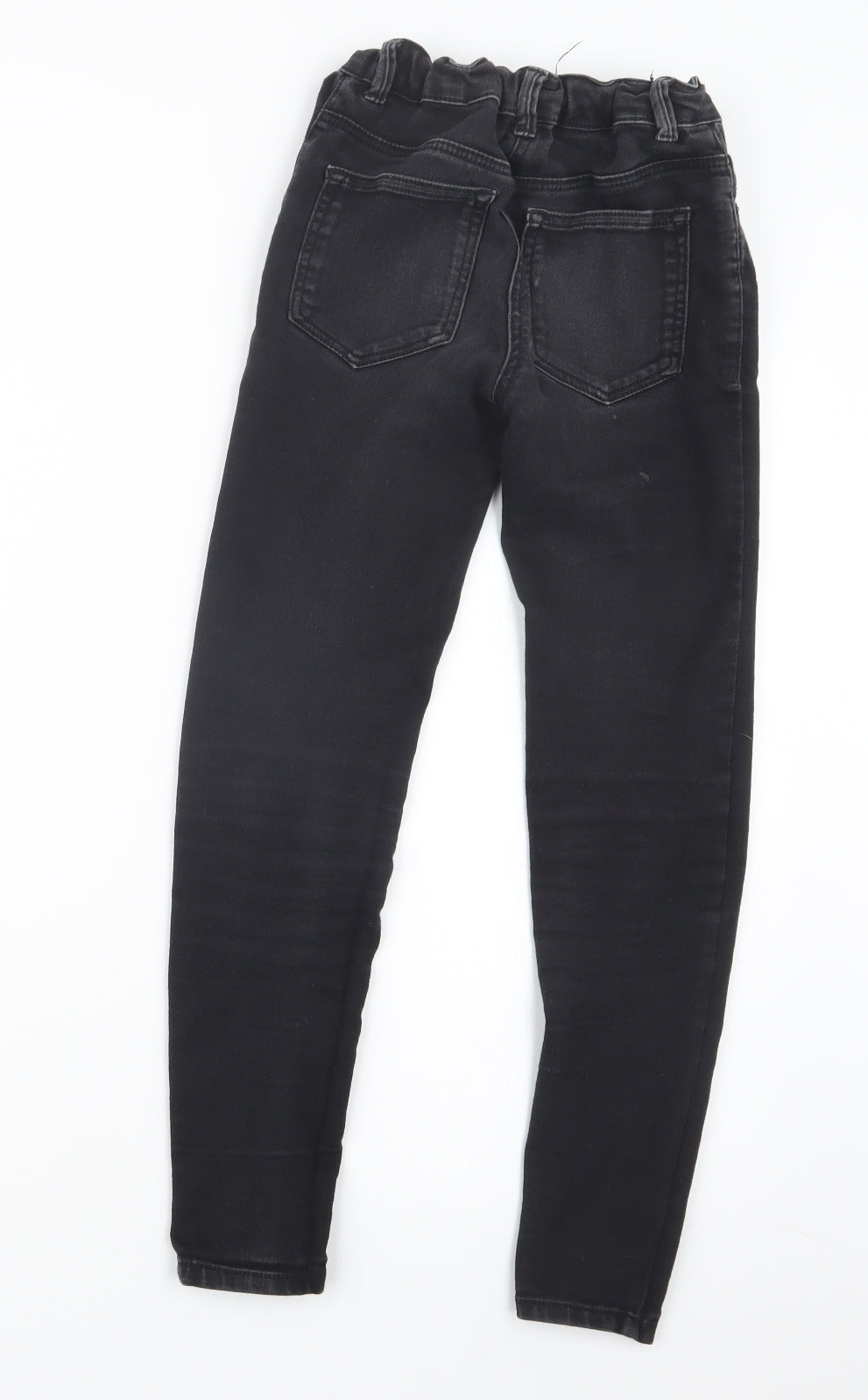 TU Boys Black  Denim Straight Jeans Size 10 Years