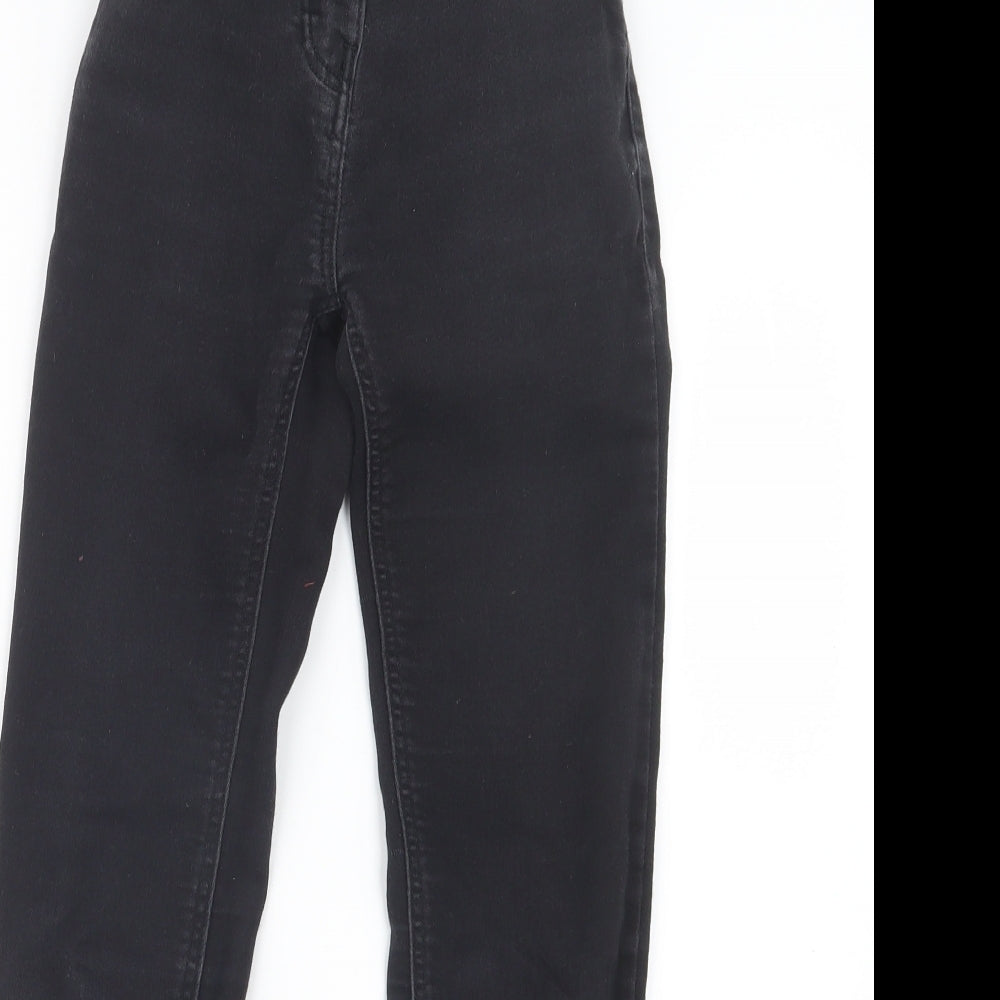 TU Boys Black  Denim Straight Jeans Size 10 Years