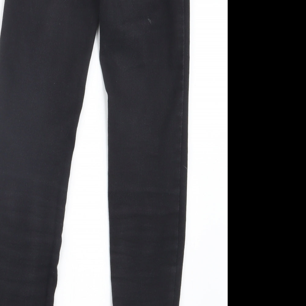 TU Boys Black  Denim Straight Jeans Size 10 Years
