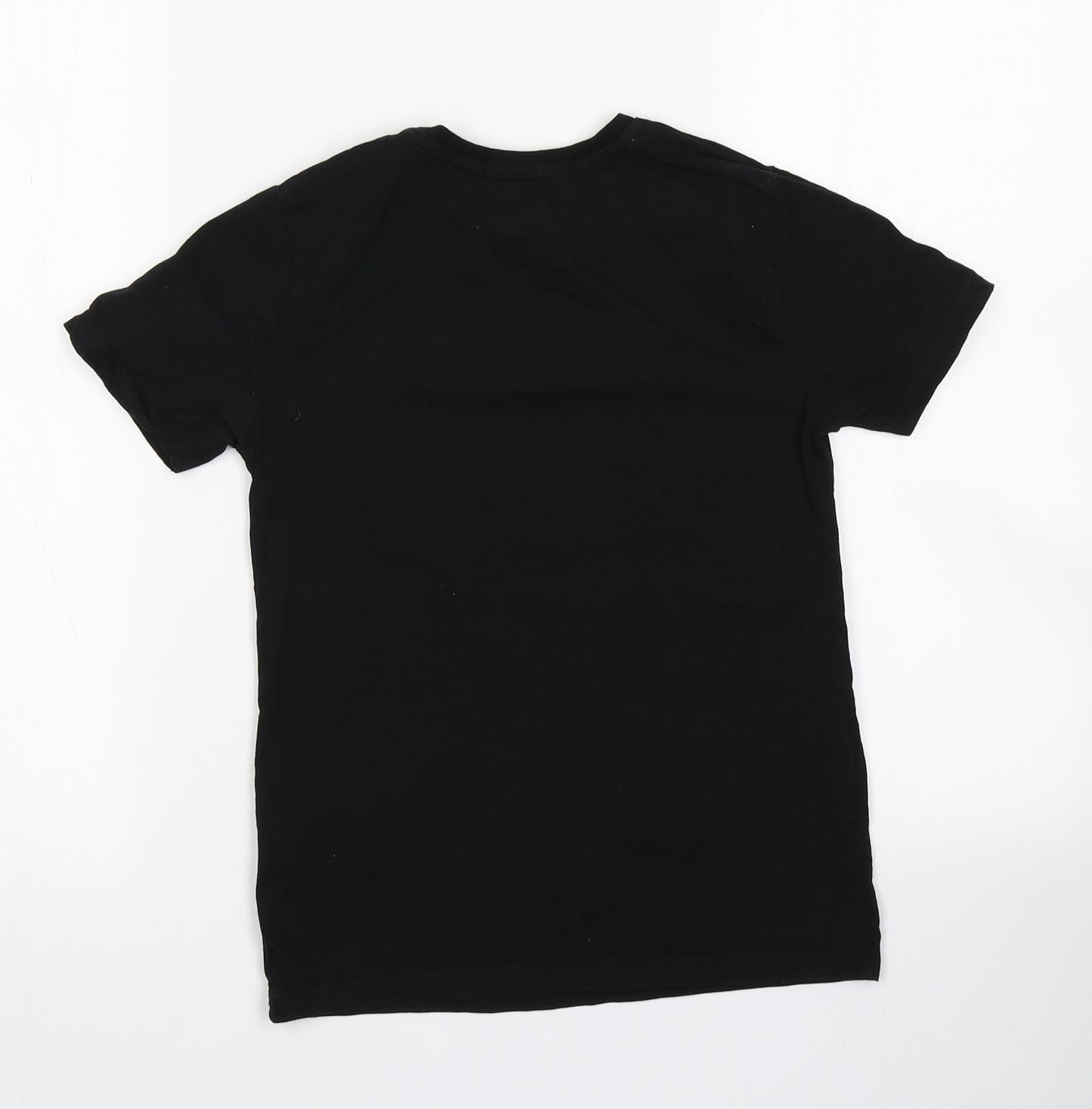 Primark Boys Black   Basic T-Shirt Size S  - Fortnite