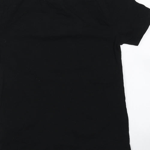 Primark Boys Black   Basic T-Shirt Size S  - Fortnite