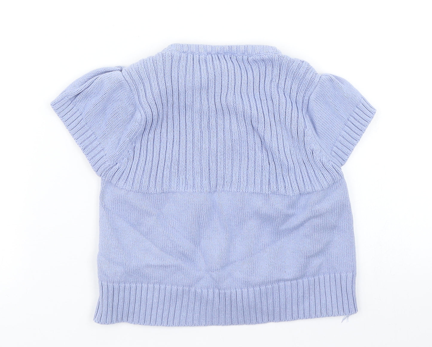 Cherokee Girls Blue  Knit Cardigan Jumper Size 2-3 Years