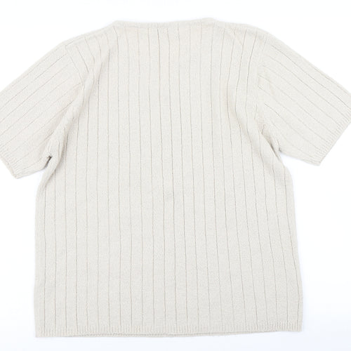Berkertex Womens Brown  Knit Pullover Jumper Size 14