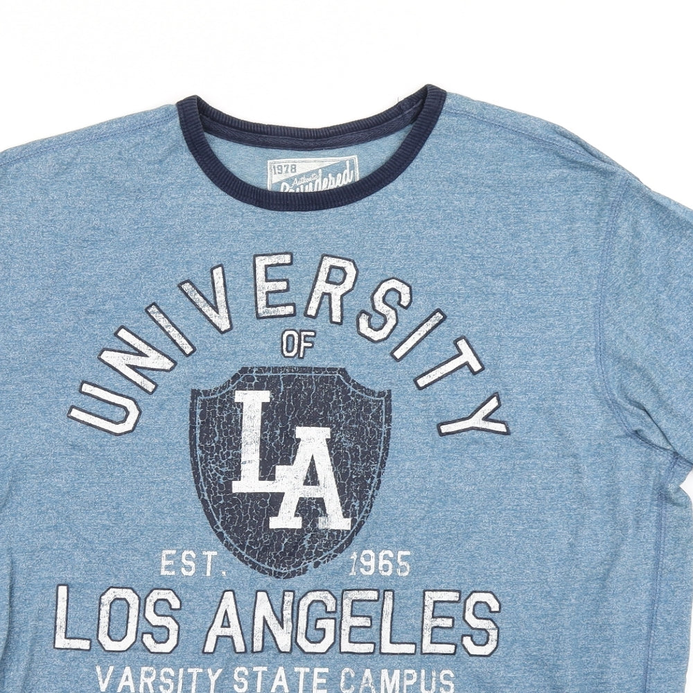 F&F Mens Blue    T-Shirt Size L