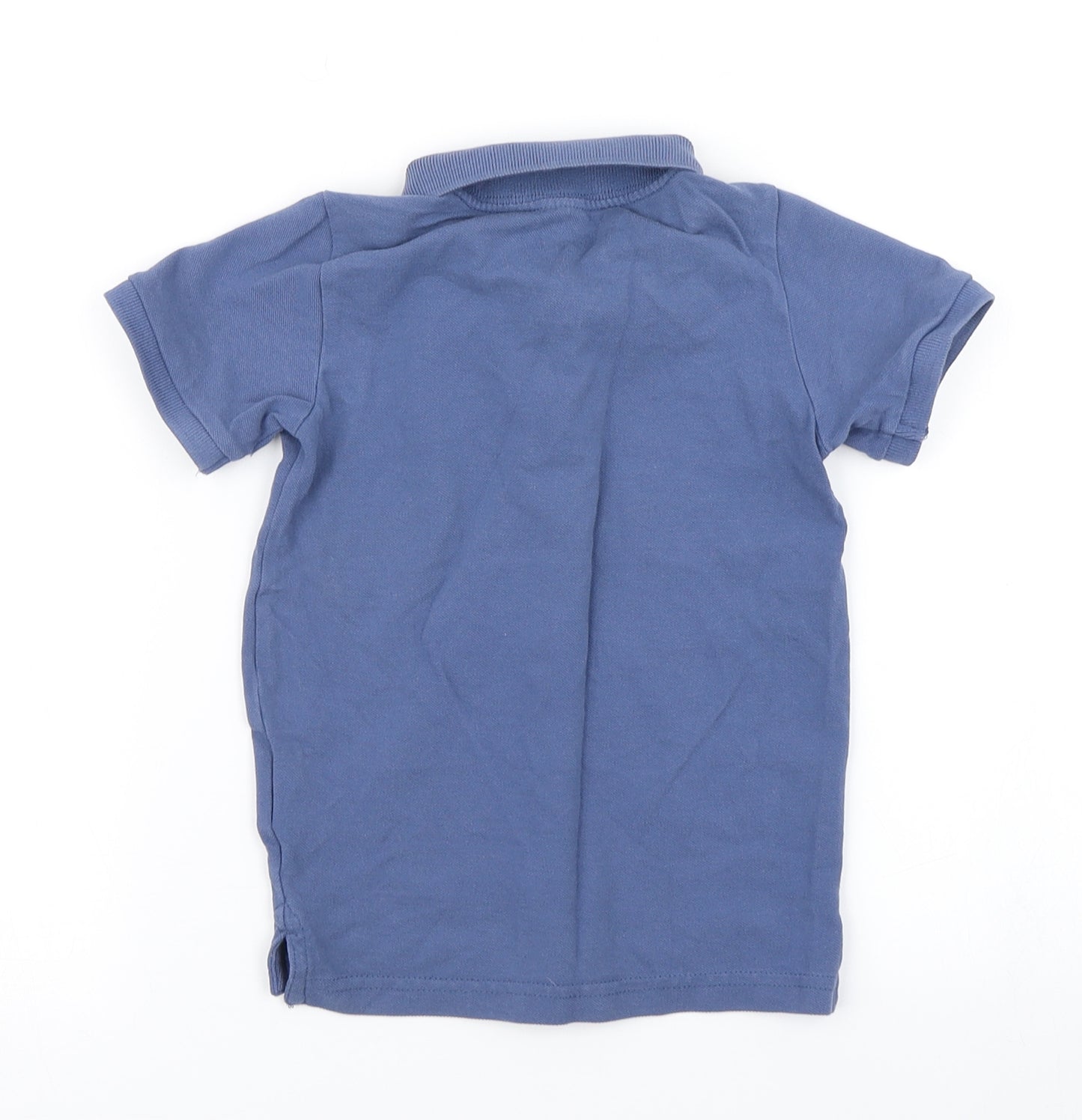 H&M Boys Blue   Basic Polo Size 2-3 Years