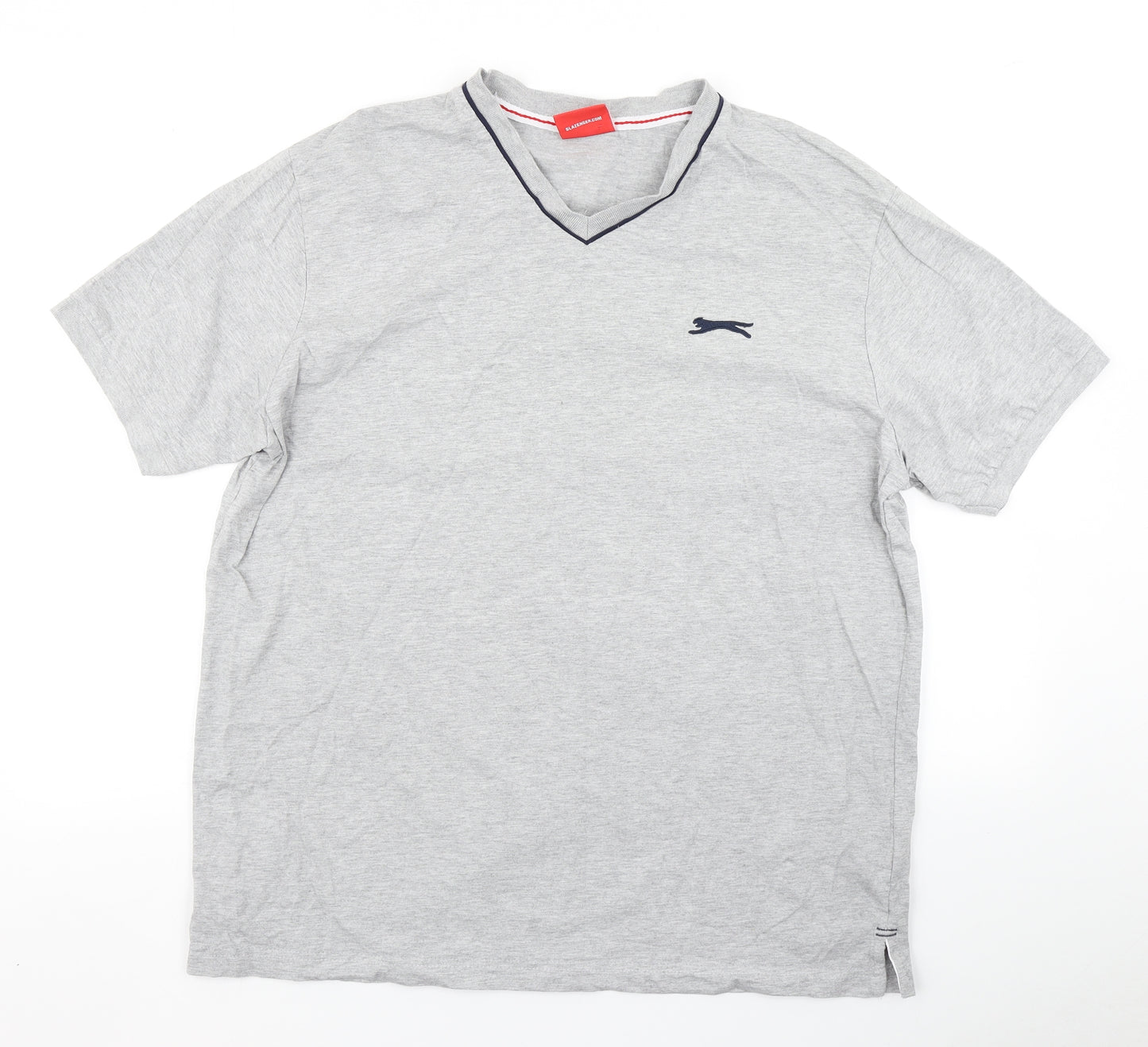 Slazenger Mens Grey    T-Shirt Size XL