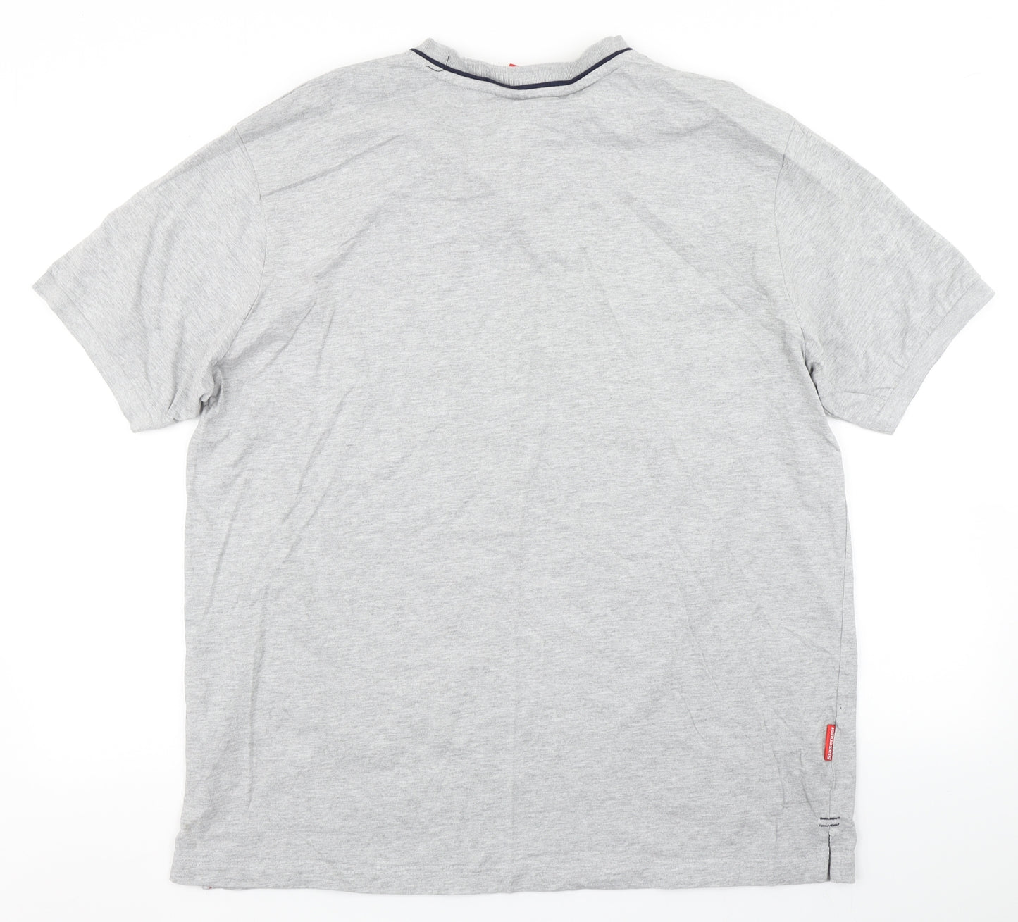 Slazenger Mens Grey    T-Shirt Size XL