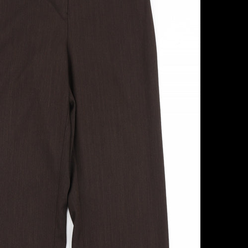 AMARANTO Womens Brown   Dress Pants Trousers Size 16 L31 in