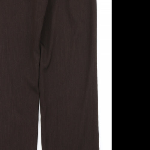 AMARANTO Womens Brown   Dress Pants Trousers Size 16 L31 in