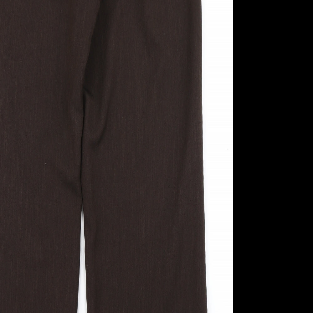 AMARANTO Womens Brown   Dress Pants Trousers Size 16 L31 in