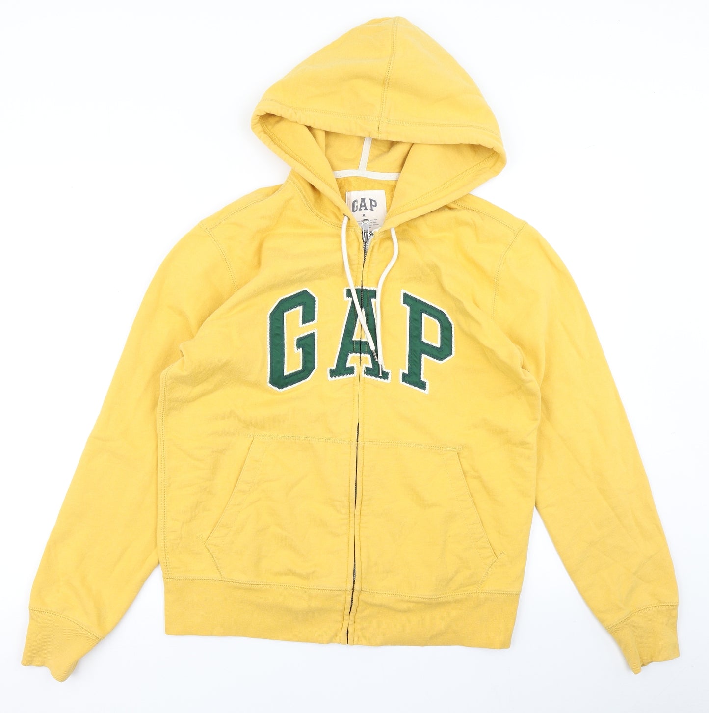 Gap Mens Yellow   Full Zip Hoodie Size S