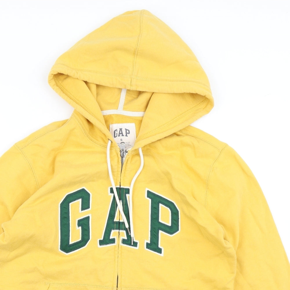 Gap Mens Yellow   Full Zip Hoodie Size S