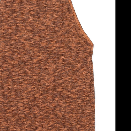 Topshop Womens Brown   Basic Tank Size 8