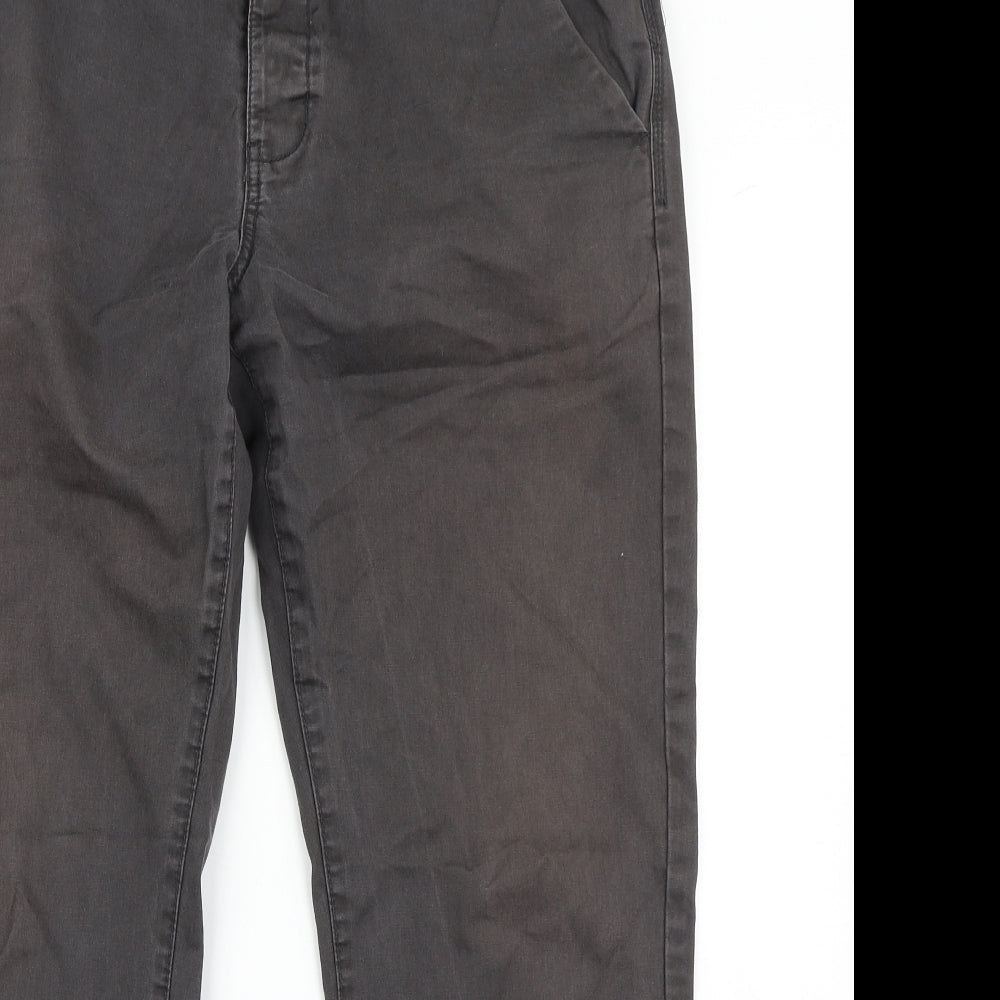 Red Herring Mens Black   Chino Trousers Size 36 in L26 in