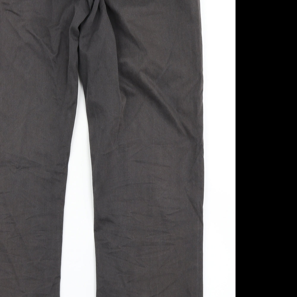 Red Herring Mens Black   Chino Trousers Size 36 in L26 in