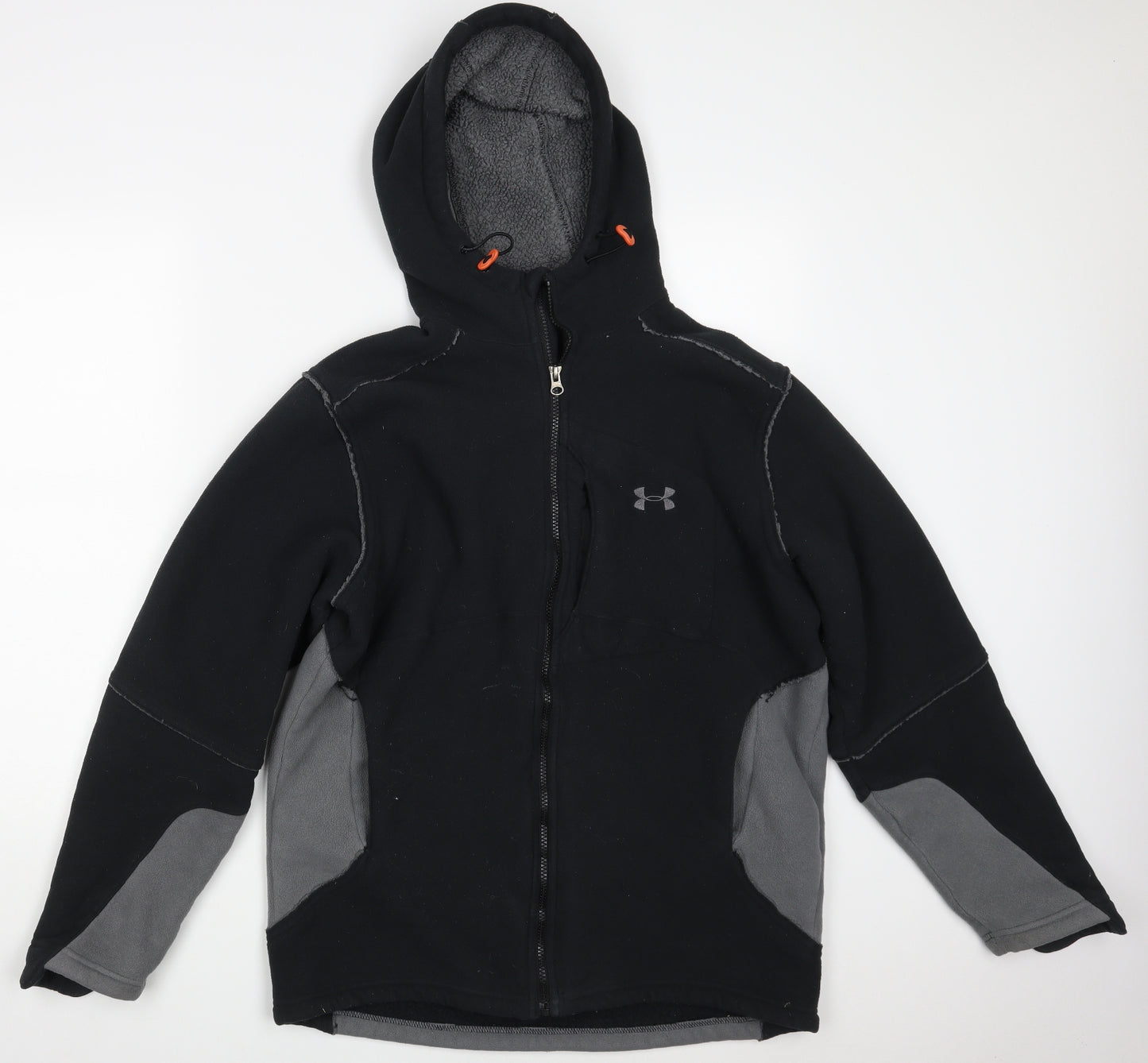 Under Armour  Mens Black   Full Zip Hoodie Size M