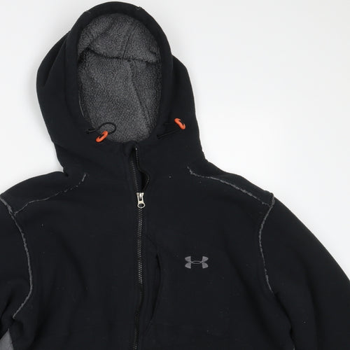 Under Armour  Mens Black   Full Zip Hoodie Size M