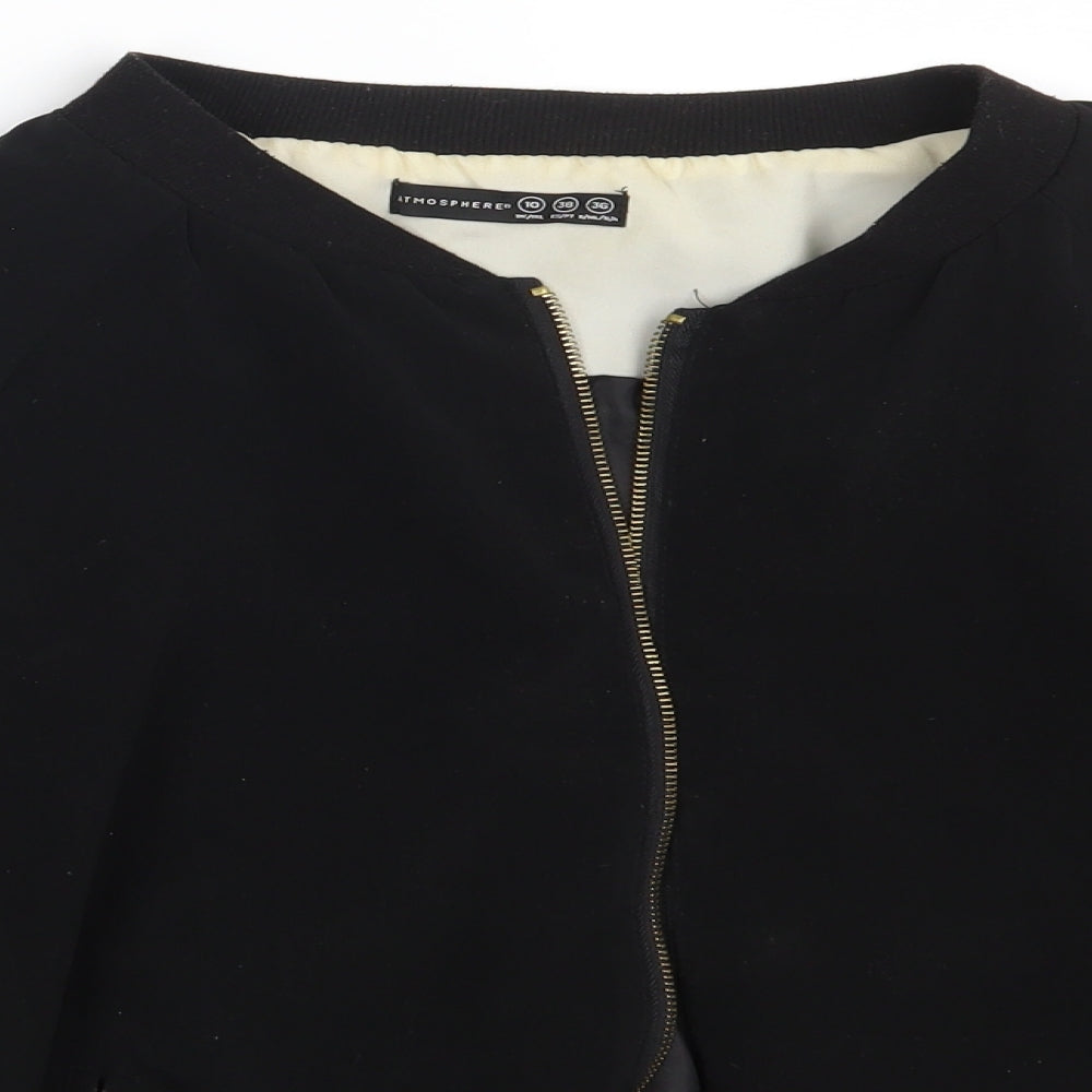 Atmosphere Womens Black   Jacket  Size 10