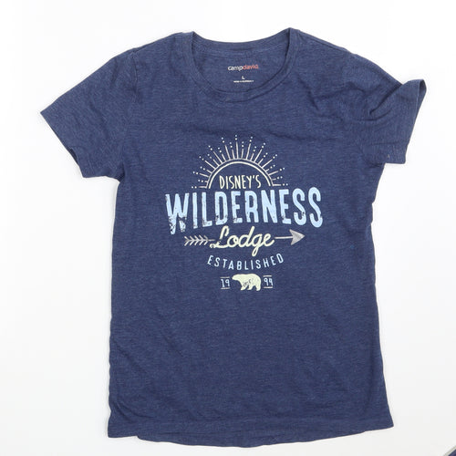 Camp David Boys Blue   Basic T-Shirt Size L