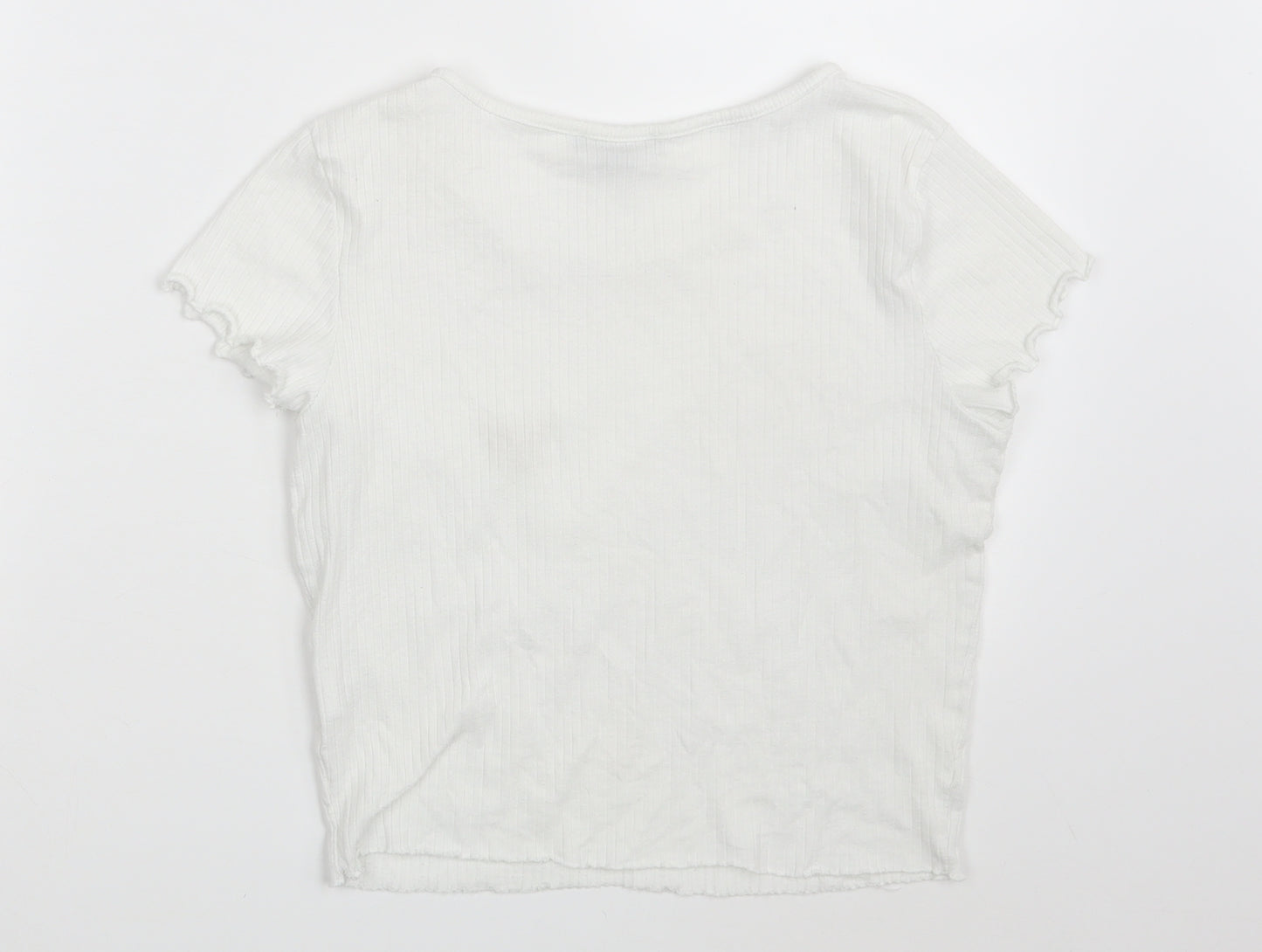 Primark Womens White   Pullover Sweatshirt Size 14