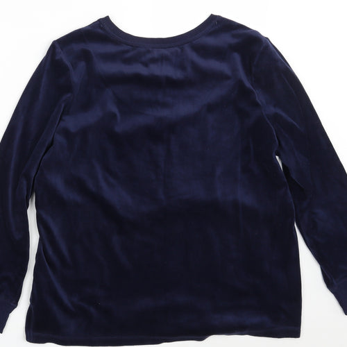 Jane & Bleecker Womens Blue   Pullover Jumper Size L  - Lounge wear