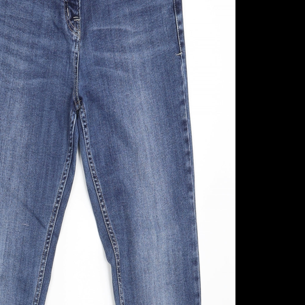 NEXT Womens Blue  Denim Skinny Jeans Size 12 L29 in