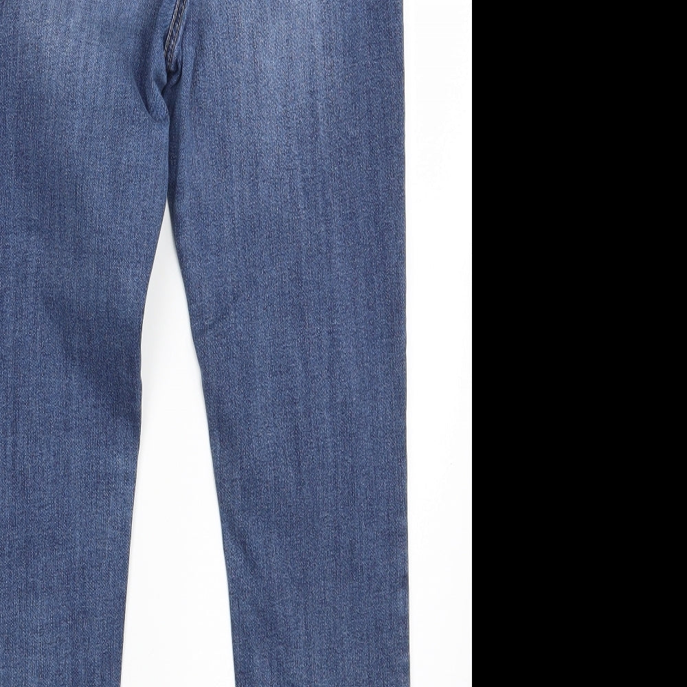 NEXT Womens Blue  Denim Skinny Jeans Size 12 L29 in