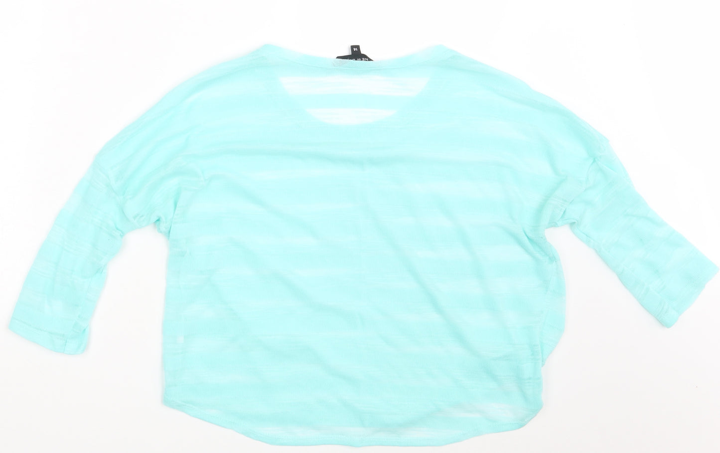 New Look Womens Green   Pullover Sweatshirt Size 14