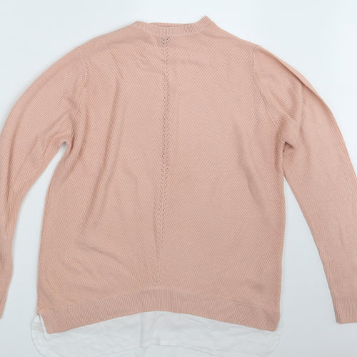 Dorothy Perkins Womens Pink   Pullover Jumper Size 14