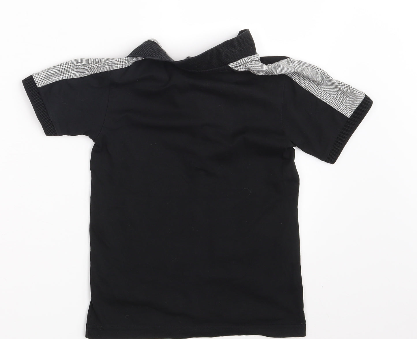 George Boys Black   Pullover Polo Size 6-7 Years