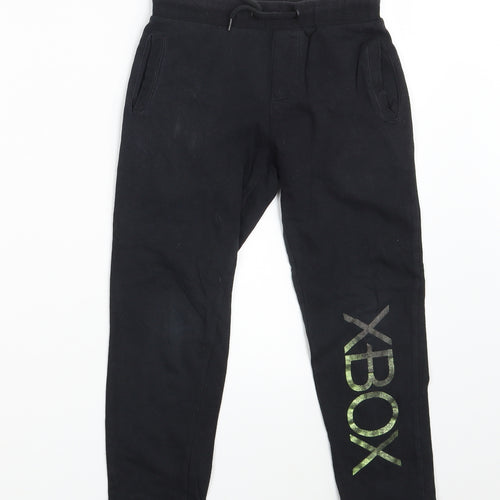 Pep & Co. Boys Black   Sweatpants Trousers Size 7-8 Years - XBOX