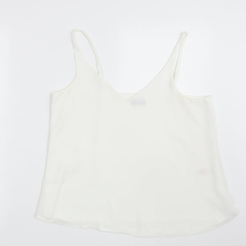 F&F Womens Ivory   Basic Tank Size 12