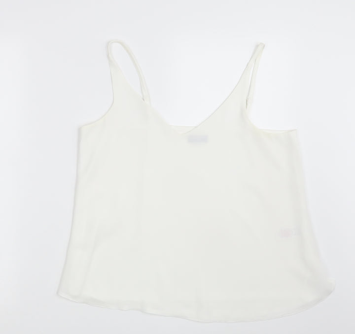 F&F Womens Ivory   Basic Tank Size 12