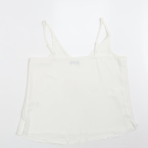 F&F Womens Ivory   Basic Tank Size 12
