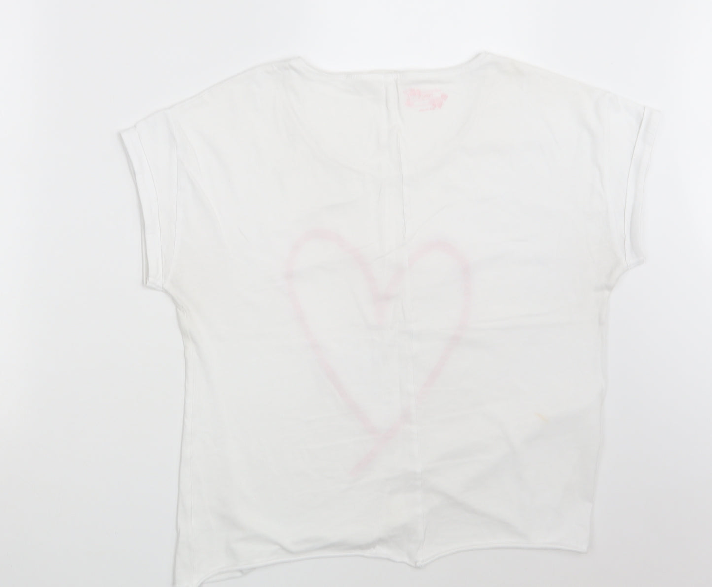 NEXT Womens White   Basic T-Shirt Size M