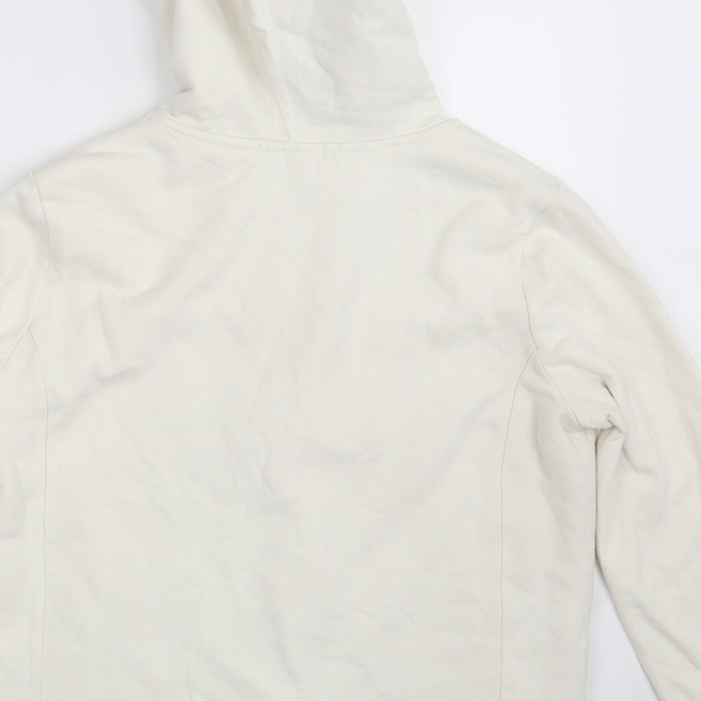 Gap Mens White   Full Zip Hoodie Size L