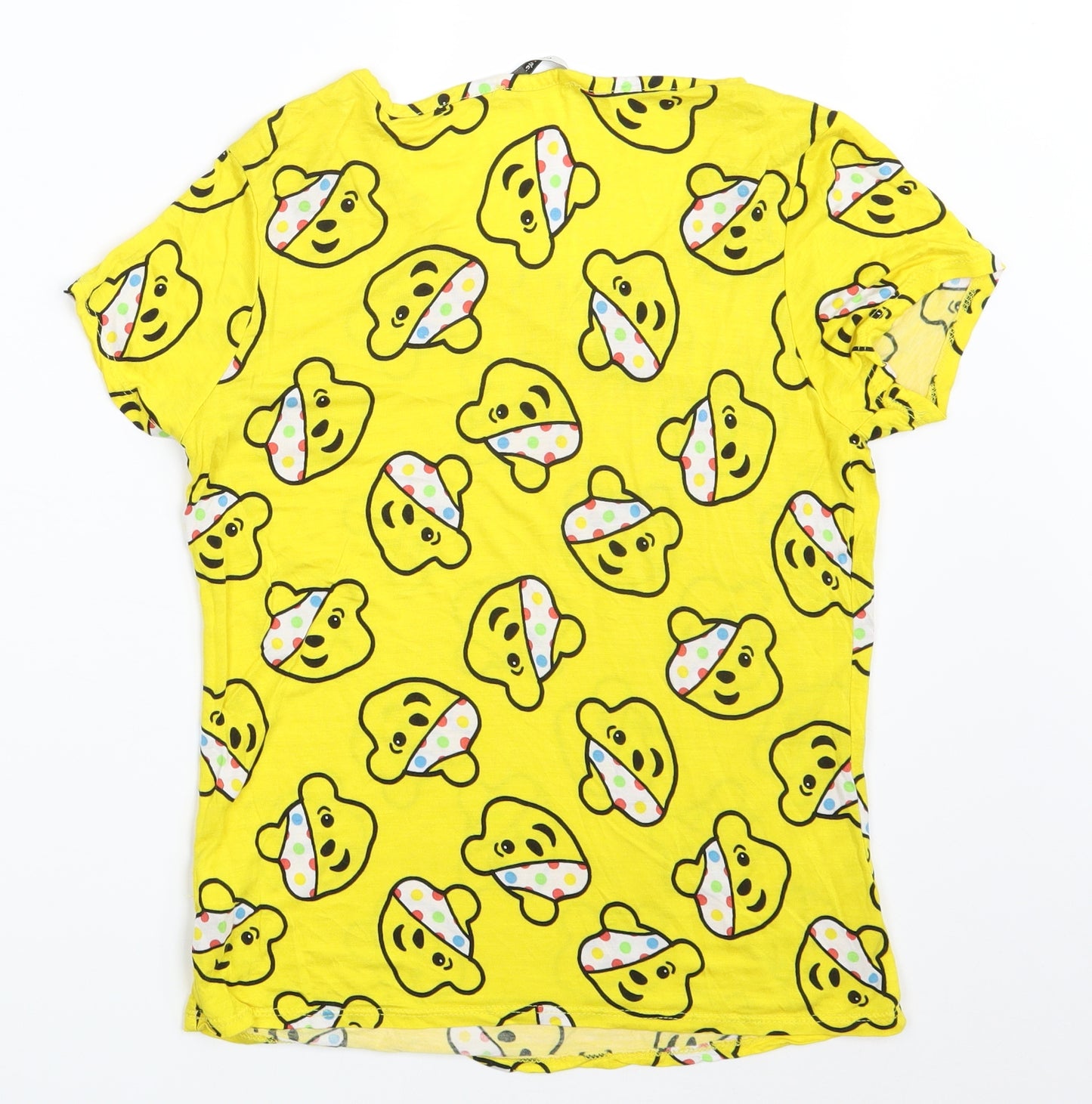 George Womens Yellow   Basic T-Shirt Size S