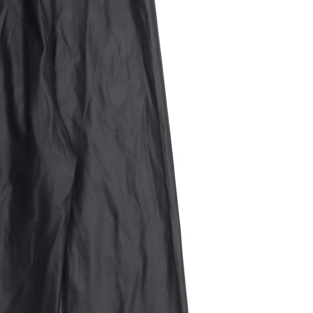 Topshop Womens Black   Trousers  Size 8 L26 in