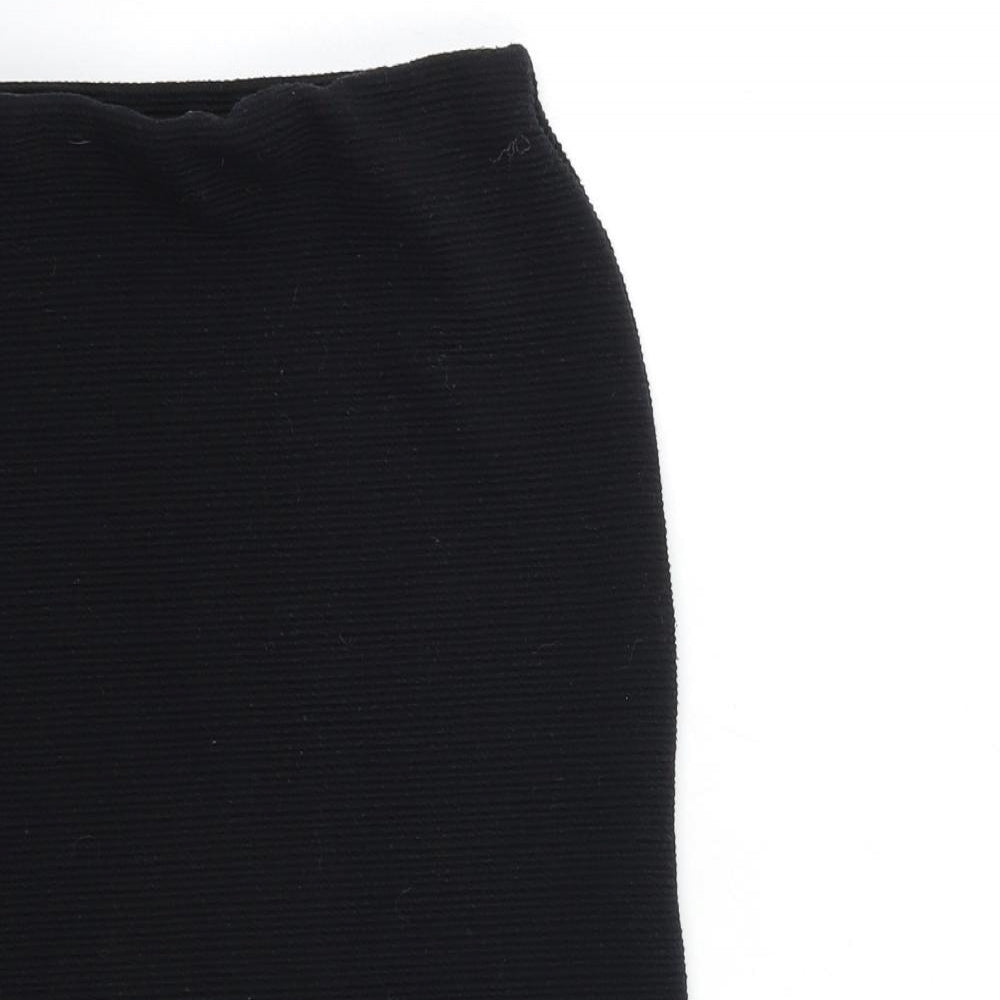 New Look Womens Black   Straight & Pencil Skirt Size 8