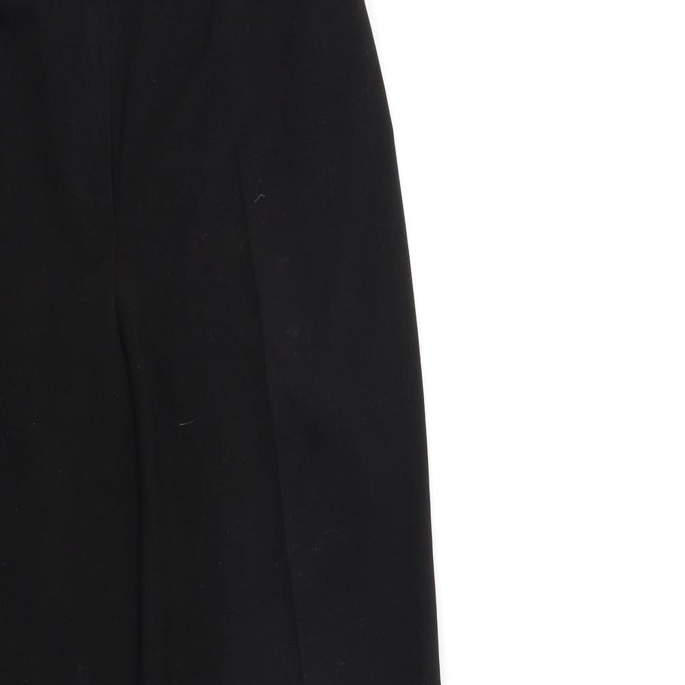 Anne Brooks Womens Black   Trousers  Size 12 L29 in