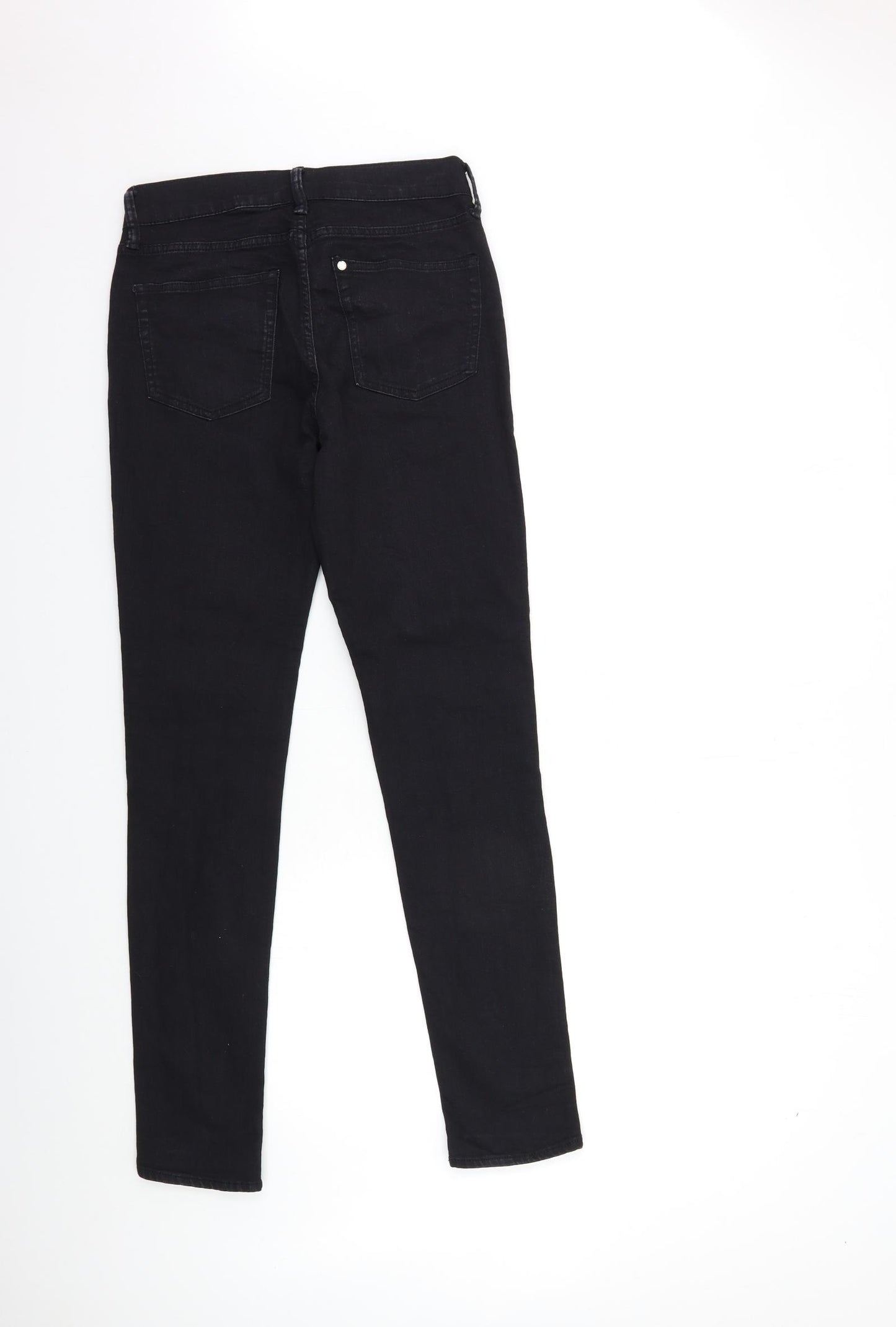 H&M Mens Black  Denim Straight Jeans Size 29 in L30 in
